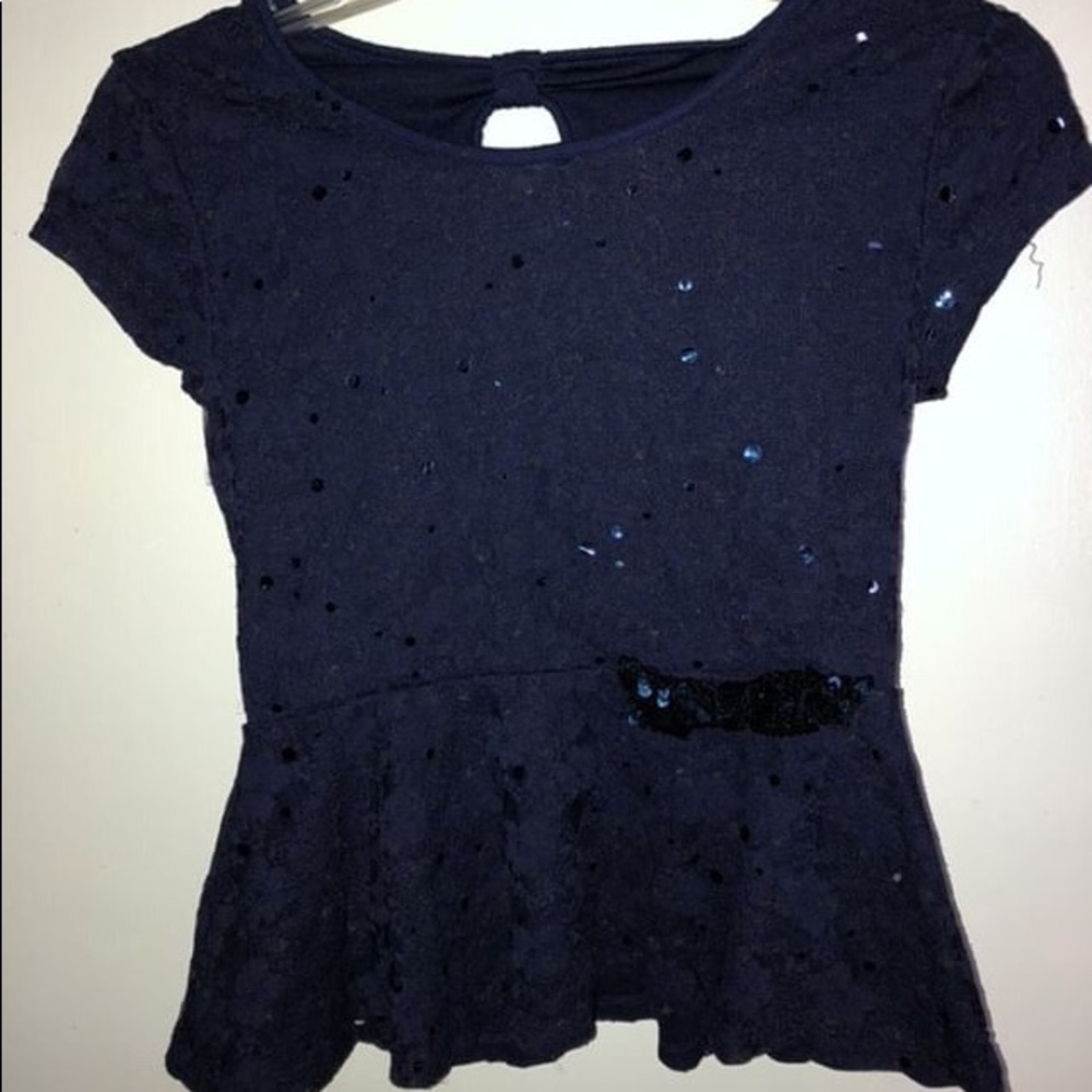 Glittery top